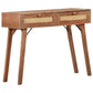 vidaXL Console Table 39.4"x13.8"x29.9" Solid Mango Wood-9