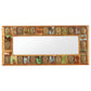 Mirror with Buddha Cladding Solid Reclaimed Wood Hallway Multi Sizes