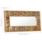 Mirror with Buddha Cladding Solid Reclaimed Wood Hallway Multi Sizes