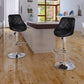 2x Bar Stool Faux Leather Kitchen Dining Room Seating Multi Colors