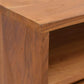 vidaXL Solid Teak Wood Console Table Wooden Furniture 43.3"x31.1"/31.5"x31.5"-1