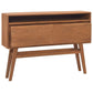 vidaXL Solid Teak Wood Console Table Wooden Furniture 43.3"x31.1"/31.5"x31.5"-5