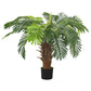 vidaXL Artificial Phoenix Palm with Pot Green Faux Fake Plant Multi Sizes-6