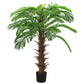 vidaXL Artificial Phoenix Palm with Pot Green Faux Fake Plant Multi Sizes-1