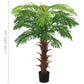 vidaXL Artificial Phoenix Palm with Pot Green Faux Fake Plant Multi Sizes-16