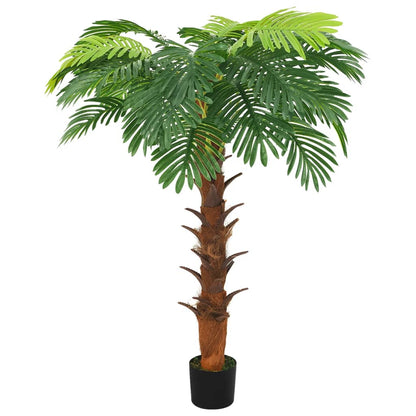 vidaXL Artificial Phoenix Palm with Pot Green Faux Fake Plant Multi Sizes-2
