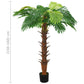 vidaXL Artificial Phoenix Palm with Pot Green Faux Fake Plant Multi Sizes-22