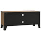 vidaXL TV Cabinet Rustic Brown 41.3"x14.2"x18.5" Metal and MDF-8