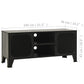 vidaXL TV Cabinet Rustic Brown 41.3"x14.2"x18.5" Metal and MDF-18