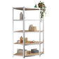 vidaXL 2/3x 5-Layer Heavy-duty Shelves Steel&Engineered Wood Rack Gray/Silver-22