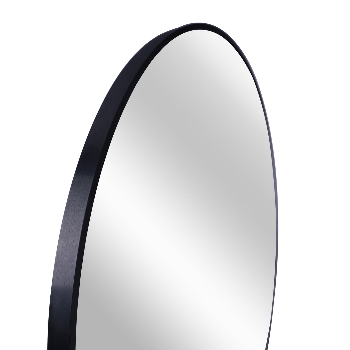 Round Mirror, Circle Mirror 16 Inch, Black Round Wall Mirror