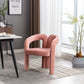 Contemporary Designed  Fabric Upholstered Accent/Dining Chair /Barrel Side Chairs -set of 2