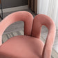 Contemporary Designed  Fabric Upholstered Accent/Dining Chair /Barrel Side Chairs -set of 2