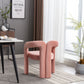 Contemporary Designed  Fabric Upholstered Accent/Dining Chair /Barrel Side Chairs -set of 2
