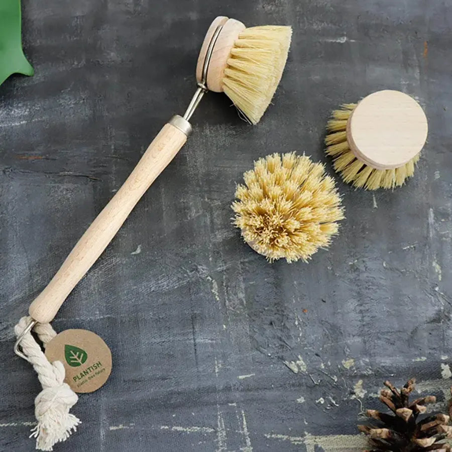 Zero Waste Kitchen Brush Set - Brush Kit-3